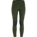 Spodnie damskie Fjällräven Abisko Trekking Tights Pro W Deep Forest-Iron Grey (F84771-662-048)