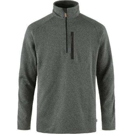 Polar męski Fjällräven Övik Fleece Half Zip M Dark Grey (F87154-030)