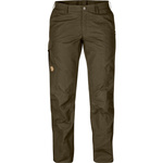 Spodnie trekkingowe damskie Fjällräven Karla Pro Trousers W Dark Olive turystyczne zielone (F89726-633)