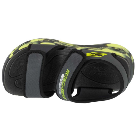 Skechers S-Lights: Sola Glow Sandal - Fusion Brights 407032L-CCBK Szare 28 (407032L-CCBK)