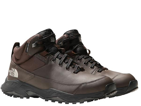 Buty turystyczne męskie The North Face M Storm Strike III WP trekkingowe wodoodporne brązowe  (NF0A7W4GU6V)