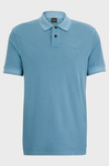 Koszulka Polo męska BOSS Prime Open Blue regular fit niebieska (50507813-486)