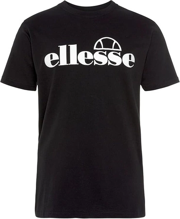 Koszulka sportowa męska Ellesse Fuenti t-shirt na lato czarny (SHP16469-011)