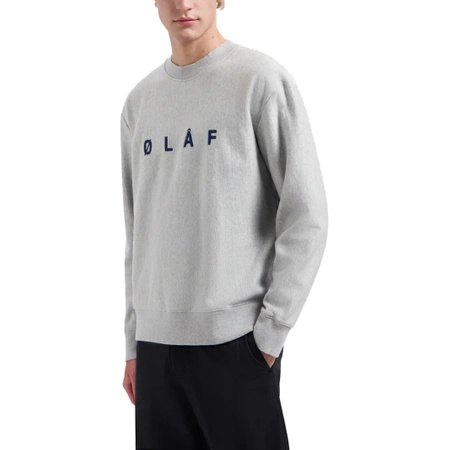 Olaf Embroidery Crewneck Heather Grey (M160210-HTR-GREY)