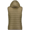 Bezrękawnik Geographical Norway VATIKA HOOD EO GIRL 233 brązowy dla dziweczynki (WW2008E/GNO-Storm)