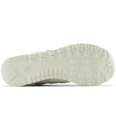 Sneakersy damskie New Balance 574 klasyczne buty sportowe skórzane beżowe (WL574IR2)