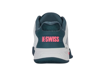 Męskie sneakersy K-Swiss HYPERCOURT EXPRESS 2 WH/STRGZR/NEONBLZ-M (06613-129-M)