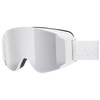 Gogle narciarskie unisex UVEX G.GL 3000 TO z podwójnymi szybami 100% chrony UVA, UVB, UVC białe (55/1/331/1130)