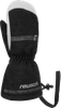Wyprzedaż - Rękawice snowboardowe dziecięce Reusch Maxi R-Tex® XT Mitten jednopalczaste ocieplane wodoodporne czarno-szare (62/85/515/7070)