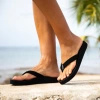 SANDAŁY DAMSKIE REEF CUSHION BREEZE CZARNO/CZARNE (RF001454-BK2)