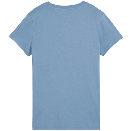 Koszulka damska Puma Ess Metallic No.1 Logo niebieska (631536 34)