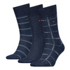 Skarpetki Tommy Hilfiger TH MEN SOCK 3P GIFTBOX GRID ST Niebieski (701224445003)