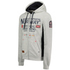 Bluza z kapturem męska Geographical Norway Gafont Men 007 dresowa szara (WW6208H/GN/Blended Grey)