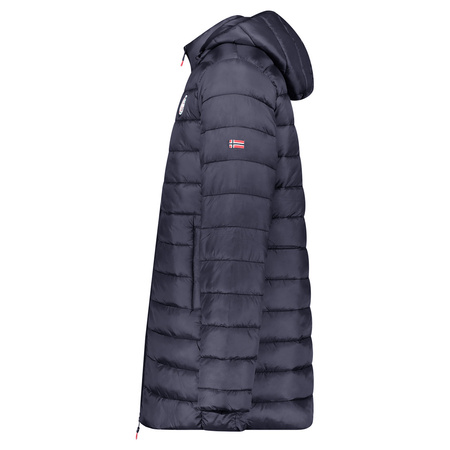 Kurtka męska Geographical Norway AMIGOMAP LONG HOOD DB NAVY MEN 233 NAVY (WZ5088H/GN-MARINE)