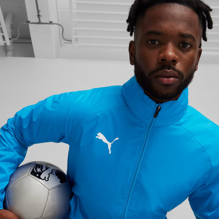 Kurtka męska Puma Team Goal All Weather niebieska (659038 02)