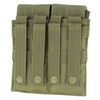 Condor - Double M4  M16 Mag Pouch - Zielony OD (MA4-001)