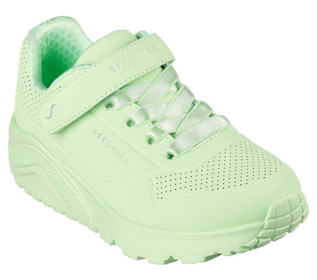 Wyprzedaż - Buty sportowe dziecięce Skechers UNO LITE sneakersy lifstylowe zielone (310451L-LTGR)