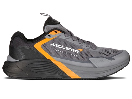 Męskie sneakersy K-Swiss AERO-ACTV XMCLARENII STEEL GRAY/BLACK/PAPAYA-M (04410-057-M)
