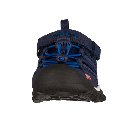 Sandały sportowe dziecięce dla chłopca/dziewczynki Trollkids Kids Kristiansand Sandal XT navy/medium blue (665-117)