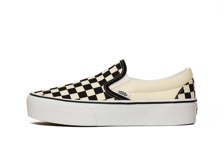 Vans Checkerboard Classic Slip-On Platform (VN00018EBWW)