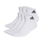 Skarpety adidas Cushioned Sportswear Ankle Socks 6 Pairs białe (HT3442)
