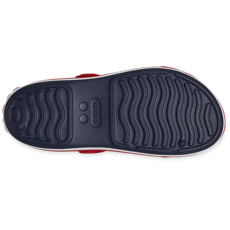 CROCS CROCBAND CRUISER SANDAL NAVY/VARSITY RED (209423-NAVY-VARS-RED)