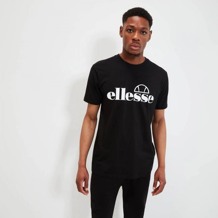 Wyprzedaż - Koszulka sportowa męska Ellesse Fuenti t-shirt na lato czarny (SHP16469-011)