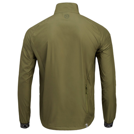 Wyprzedaż - Kurtka rowerowa męska Silvini Men Jacket Monsano MJ2010 wiatroodporna zielona (3122-MJ2010/4343)