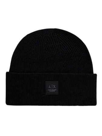 Czapka zimowa beanie męska Armani Exchange czarna (XM000007-AF10135-UC001)