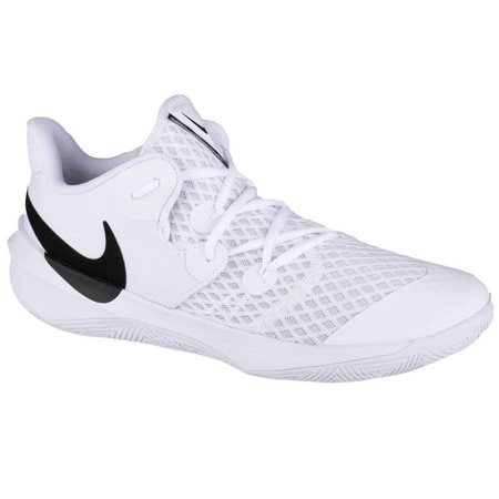 Wyprzedaż - Buty sportowe do siatkówki męskie Nike Zoom Hyperspeed Court białe (CI2964-100)