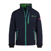 Kurtka softshell dziecięca dla chłopca/dziewczynki Trollkids Kids Balestrand Jacket navy/bright green/medium blue (618-120)