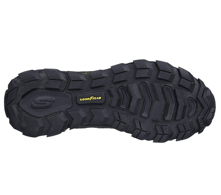 Sneakersy trekkingowe męskie Skechers Max Protect Fast Track buty sportowe outdoorowe czarne (237304-BBK)