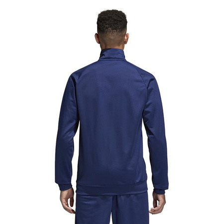 Bluza treningowa męska adidas Core 18 PES JKT dresowa sportowa granatowa (CV3563)