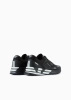 Sneakersy męskie EA7 Emporio Armani Crusher Distance Reflex buty sportowe czarne (X8X094-XK239-A120)