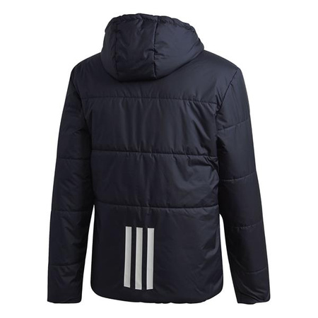 Męska kurtka Adidas Performance BSC Hood INS J w kolorze niebieskim (FT2537)