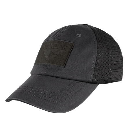 Condor - Czapka Mesh Tactical Cap - Czarny (TCM-002)