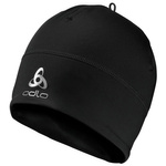 Czapka sportowa unisex Odlo Hat Polyknit Fan Warm Eco pod kask narciarski szybkochnąca czarna (762670/15000/UNI)