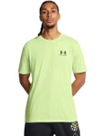 Koszulka sportowa męska Under Armour Sportstyle t-shirt treningowy zielony (1326799-304)