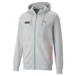 Bluza Puma MAPF1 HOODED SWEAT JKT Szary (53846002)