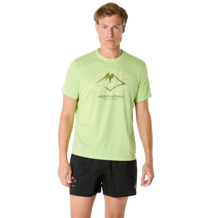 T-Shirty męskie ASICS Fujitrail Logo SS Top  Zielone (2011C981-300)
