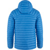 Wyprzedaż - Kurtka zimowa z kapturem męska Fjällräven Expedition Lätt Hoodie M UN Blue puchowa niebieska (F86119-525)