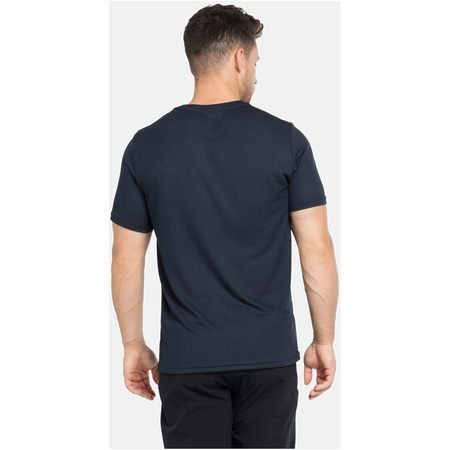 Koszulka techniczna męska Odlo T-shirt crew neck s/s F-DRY szybkoschnąca granatowa (550822/20731)