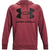 Bluza męska Under Armour Rival Fleece Big Logo HD burgund (1357093 652)