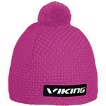 Czapka z pomponem Viking Berg GORE-TEX Infinium z Windstopper wełna merino różowa (215/14/0228/4600/UNI)