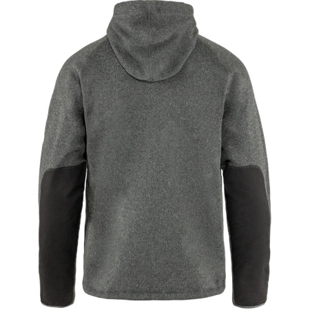 Polar męski Fjällräven Övik Fleece Hoodie M Dark Grey (F82252-030)