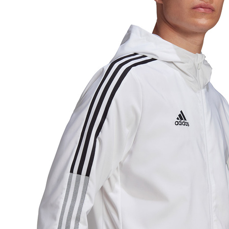 Kurtka męska adidas Tiro 21 Windbreaker biała (GP4966)