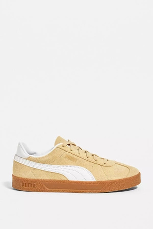 Buty sportowe damskie/męskie Puma Suede Club sneakersy trampki beżowe (381111-05)