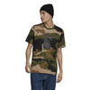 Męska koszulka T-shirt Adidas Originals CAMO AOP TONGUE w kolorze zielonym (GN1863)