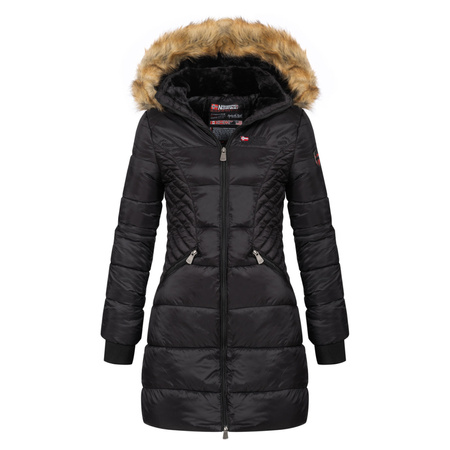 PARKA damska Geographical Norway ABEILLE BLACK DISTRI LADY 2601-9 DBC BLACK (WY4579F/GN-NOIR)