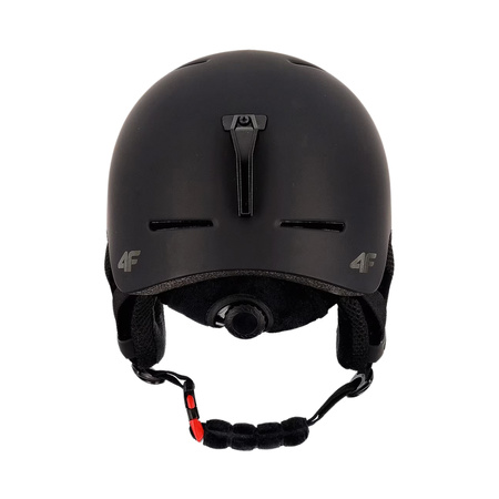 Kask narciarski 4F U074 r.SM 54-58 cm głęboka czerń (4FWAW24AHELU074 20S)